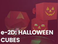 Halloween cubes